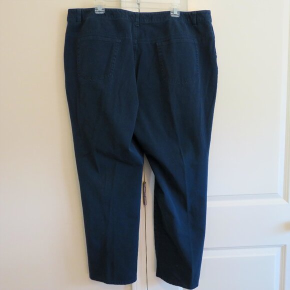 Jones New York Signature Woman Stretch Denim | Dark Wash | Size 20W - Picture 2 of 5
